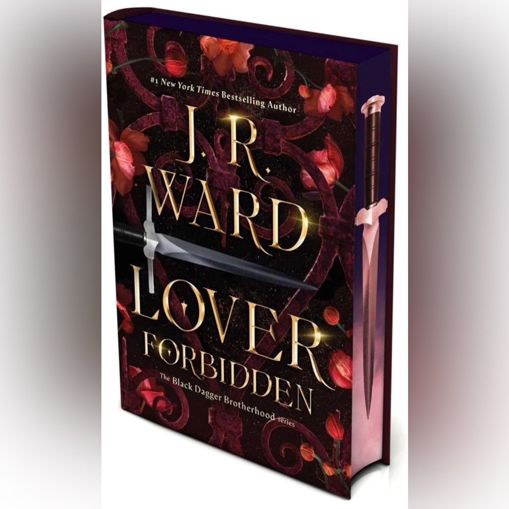 Lover Forbidden by J.R. Ward Hardcover Deluxe Sprayed Edges 1st Edition